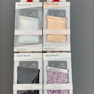 Stick on pockets for phone and cards♦️✨